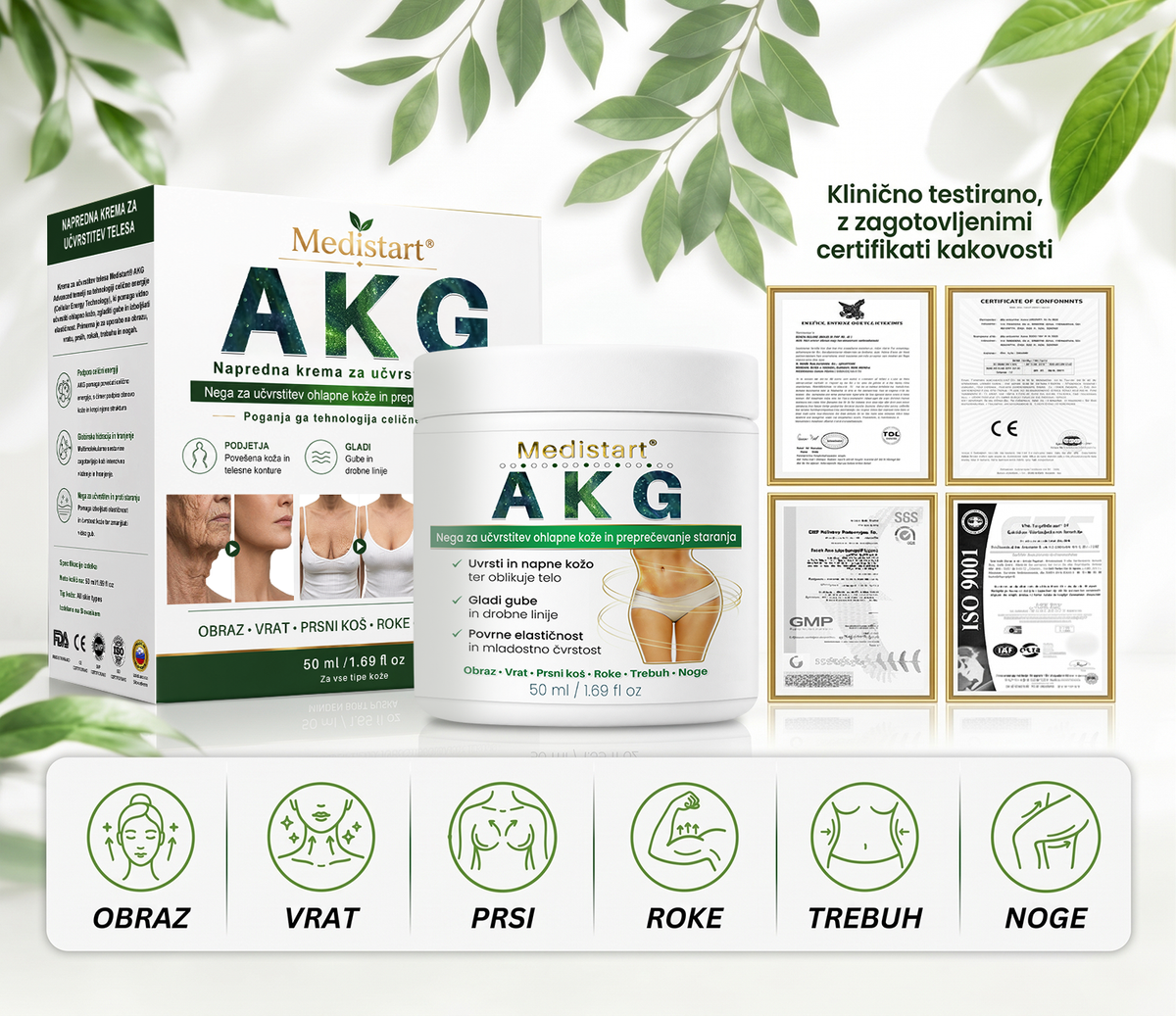 ✅✅✅✅✅Medistart® AKG – Učvrstitvena nega kože proti znakom staranja
