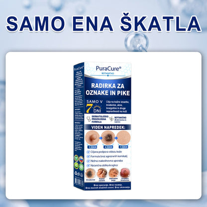 PuraCure®👩‍⚕️ 👩‍⚕️👩‍⚕️Rezultati so vidni že v 7 dneh! Valjček za odstranjevanje bradavic in drugih kožnih težav | Neboleče in minimalno razmaže.