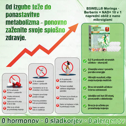 📢BSWELL® Nano mikroneedling shujševalni obliž (Samo enkrat na dan, vidne spremembe v 28 dneh)  ✅ Za debelost, zdravje srca in ožilja, sladkorno bolezen, spalno apnejo, zdravje črevesja, težave s sklepi in še več.