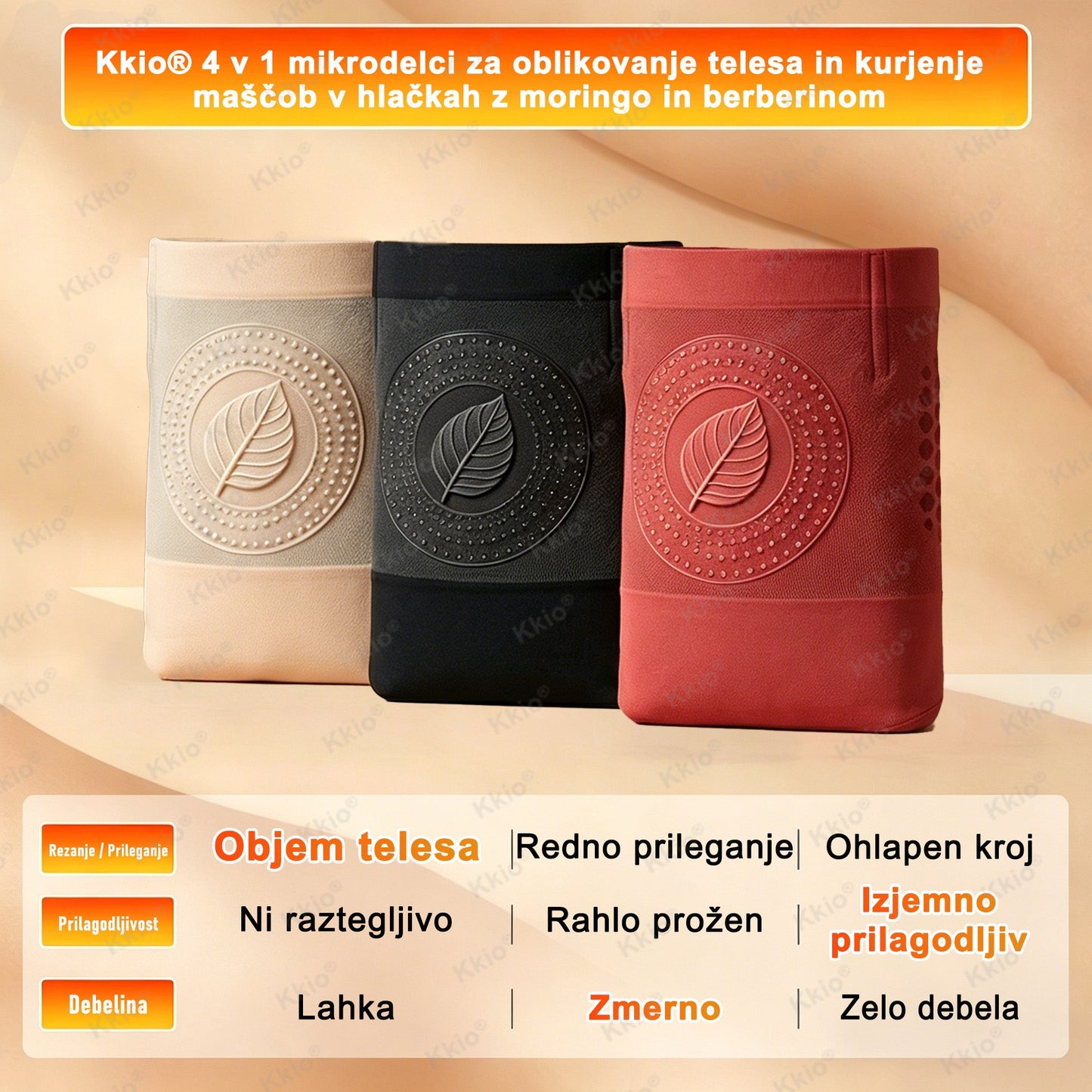 📢 Odkrij TikTok trend – nova Kkio®👩 4 serija 1️⃣ Kratke hlače za preoblikovanje telesa in izgubo maščobe, 2️⃣ Mikro kratke hlače z Moringo in Berberinom ☘️ ✅ Na voljo samo v uradni spletni trgovini | Originalni izdelek