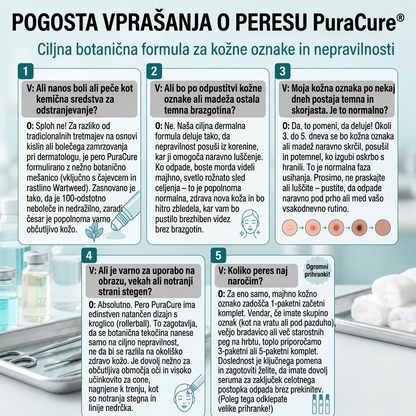PuraCure®👩‍⚕️ 👩‍⚕️👩‍⚕️Rezultati so vidni že v 7 dneh! Valjček za odstranjevanje bradavic in drugih kožnih težav | Neboleče in minimalno razmaže.