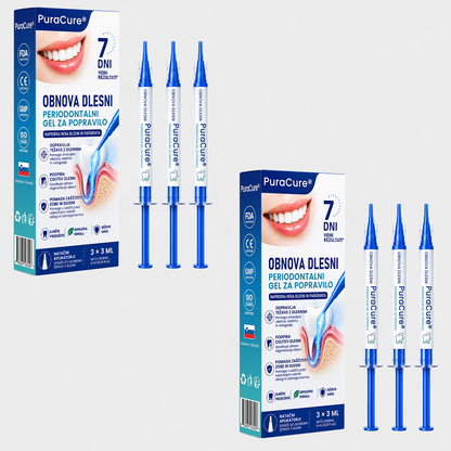 🇸🇮👨‍⚕️✅🦷 PuraCure® OBNOVITVENI GEL ZA DLESNI – Parodontalni obnovitveni gel🧂